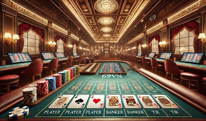 Trải nghiệm game bài Baccarat 69VN với chiến lược và cơ hội thắng lớn