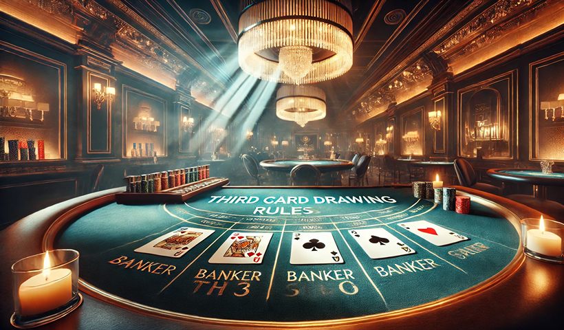 Quy tắc rút lá bài thứ ba trong Baccarat 69VN tạo thêm kịch tính