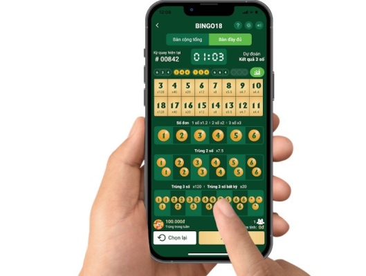 Mẹo chơi xổ số Bingo18 theo tổng mang lại hiệu quả cao